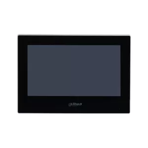 Displejs DAHUA VTH2621GW-WP — 7" iekštelpu monitors, 12V DC, Wi‑Fi 802.11b/g/n, 10/100 Mbps LAN, melns
