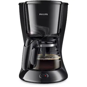Капельная кофеварка Philips HD7432/20 — 750 Вт, приготовление 1.2 л (бак 0.6 л), 7 чашек, чёрная