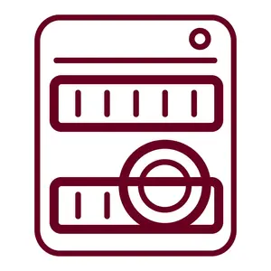 Dishwasher-proof parts for easy cleaning