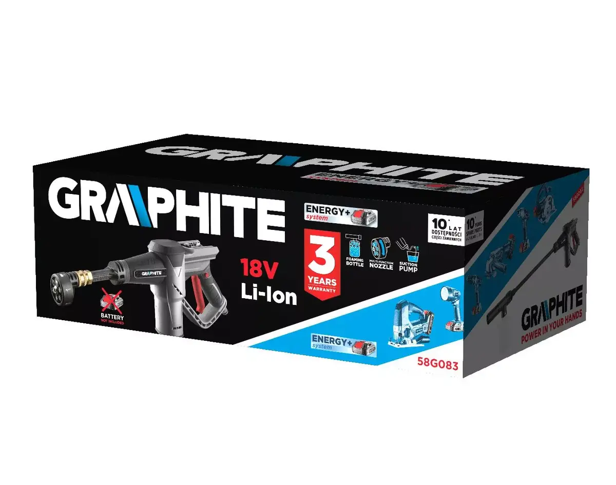 Мойка высокого давления Graphite 58G083 Photo 3