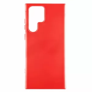 Phone case Evelatus for Samsung Galaxy S22 Ultra — Silicone Soft Touch, Chinese Red
