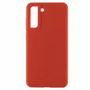 Силиконовый чехол Evelatus для Samsung Galaxy S21 FE — Soft Touch, Chinese Red