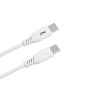 USB Type-C to Type-C charging cable iLike CTT01 1 m White