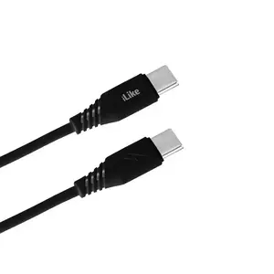 USB Type-C to Type-C Charging Cable iLike CTT01 1 m Black