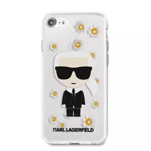 Karl Lagerfeld Ikonik Flower Case for iPhone 7/8/SE2020/SE2022 Transparent