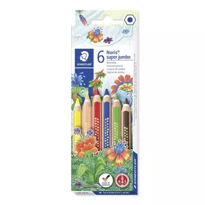 Colored Pencils Staedtler Noris super jumbo 129 6 pcs
