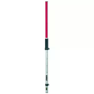 Nivelēšanas stienis DeWalt DE0737 — alumīnijs, nerūsējošais tērauds, 2400 mm, sarkans