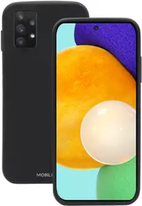 Mobilis 055042 vāciņš mobilajam tālrunim Samsung Galaxy A52 6.5 collas melns vienkrāsains