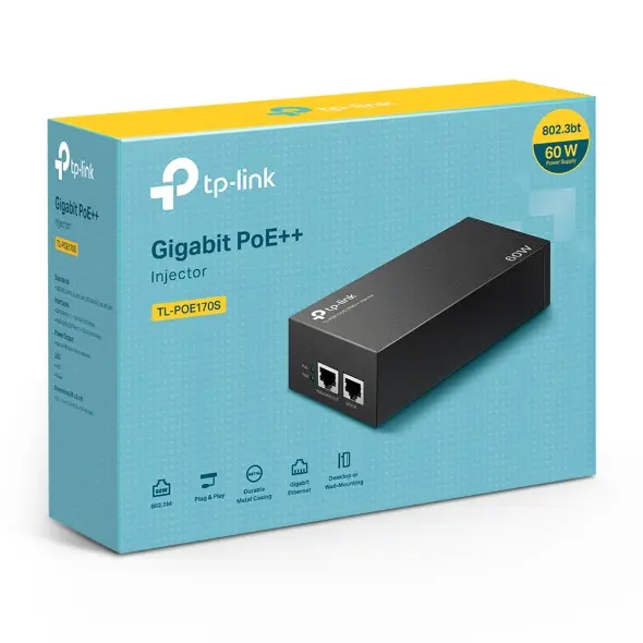 TP-Link Omada TL-POE170S PoE++ инжектор адаптер Photo 7