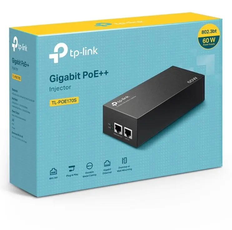 TP-Link Omada TL-POE170S PoE++ Injector Adapter Photo 11
