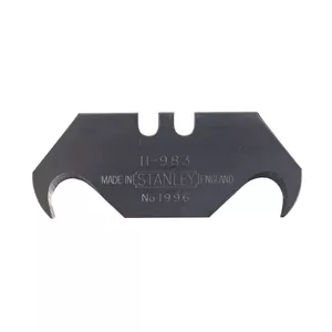 Trimming knife blade STANLEY 50 mm 1996 — 5 pcs, 0.65 mm thickness