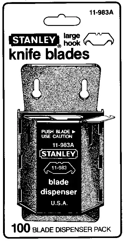 Лезвие STANLEY 1996 для ножа 50 мм Photo 3