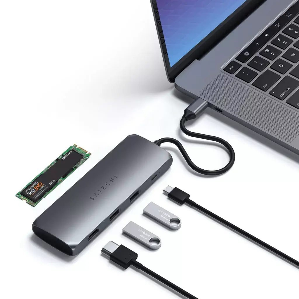 Satechi USB-C Hybrid Multiport Adapter & SSD Enclosure Photo 4
