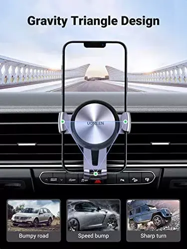 UGREEN 50564 Car Vent Passive Phone Holder Photo 5