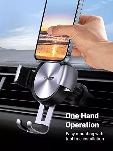 UGREEN 50564 Car Vent Passive Phone Holder Photo 6