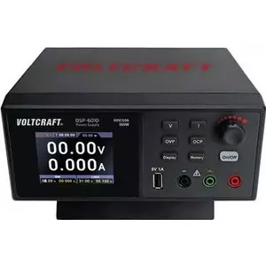 Лабораторный блок питания Voltcraft DSP-6010 0–60 В 0–10 А с регулировкой и цифровым дисплеем