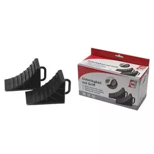 Riteņu kĺins IWH 019605 melns plastmasas, izturīgs, komplekts 2 gab.