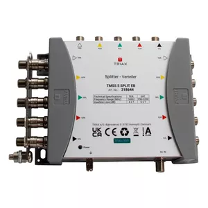 Triax 318644 satelīta multiswitch 5 ieejas 10 izejas