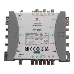 Сателлитный мультисвитч Triax TMS 5×12 C 5 входов 12 выходов