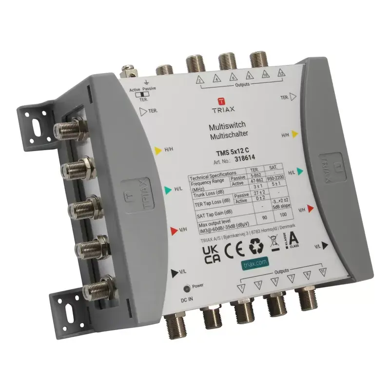 Сателлитный мультисвитч Triax TMS 5×12 C Photo 2