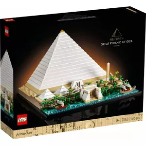 Construction set LEGO Architecture Pyramid of Cheops 21058 — 1,476 pieces, detailed model