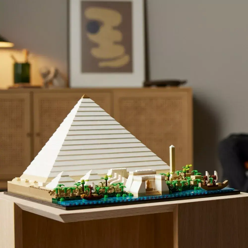 LEGO Architecture Hēopa piramīda 21058 — 1 476 detaļas Photo 19