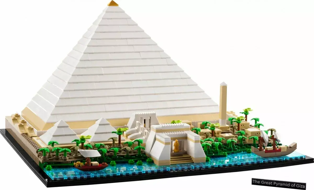 LEGO Architecture Hēopa piramīda 21058 — 1 476 detaļas Photo 20