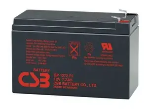 Аккумулятор для ИБП csb battery GP1272F2 12В Sealed Lead Acid (VRLA) 1 шт., 2.49 кг, 65×100.1 мм