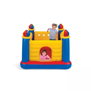 Inflatable Bouncer Intex 48259NP for Kids, Ages 3–6, Blue/Red/Yellow