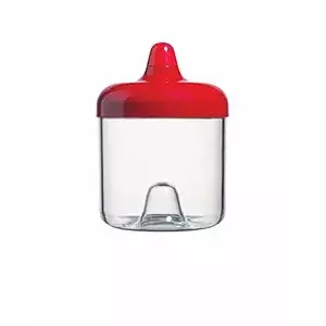 ViceVersa round canister 0.75L red 11231