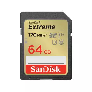 Zibatmiņa SanDisk 64GB SDXC UHS-I Modelis SDSDXV2-064G-GNCIN