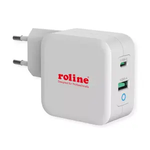Indoor Charger ROLINE 19.11.1041 Universal Fast Charging White