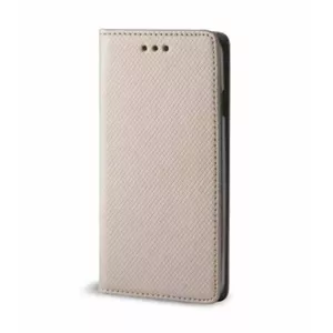 Чехол Smart Magnet iLike для Xiaomi Redmi Note 11 Pro 4G/5G — золотой с магнитной застёжкой
