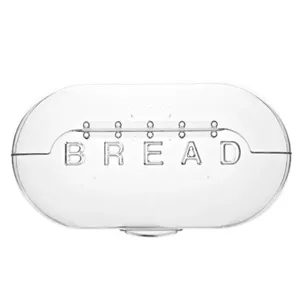 ViceVersa 46217 bread box Oval Transparent Plastic