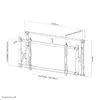 Neomounts LED-VW1750BLACK video wall āķis Photo 9