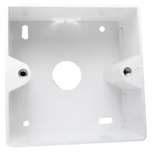 LogiLink NP0223 Surface-Mounted Box for Flush-Mounted Sockets White