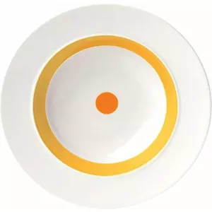 ViceVersa Soup Plate "The Dot" 23.5cm yellow 15121