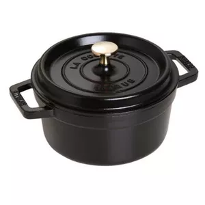 Cocotte Staub 20 cm Black Cast Iron 3.4 kg