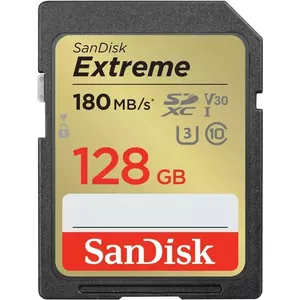 WESTERN DIGITAL EXTREME PLUS 128GB SDHC MEMORY CARD 190MB/S 90MB/S UHS-I CLASS (SDSDXWA-128G-GNCIN)