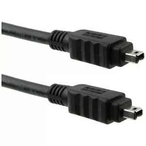 ICIDU FireWire 4-4 Cable, 3m Melns