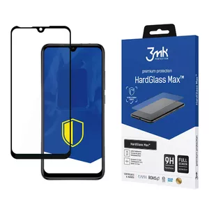 Закалённое защитное стекло 3MK HardGlass Max для Xiaomi Mi A3 / CC9e (чёрное)