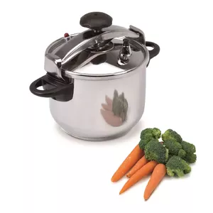 Stovetop pressure cooker JATA OPC8 8 L Stainless steel