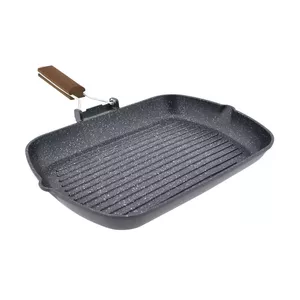 Grill pan JATA GP35 Kilimanjaro Rectangular