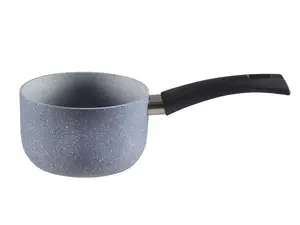Saucepan Beper PE.100 Round Light Grey