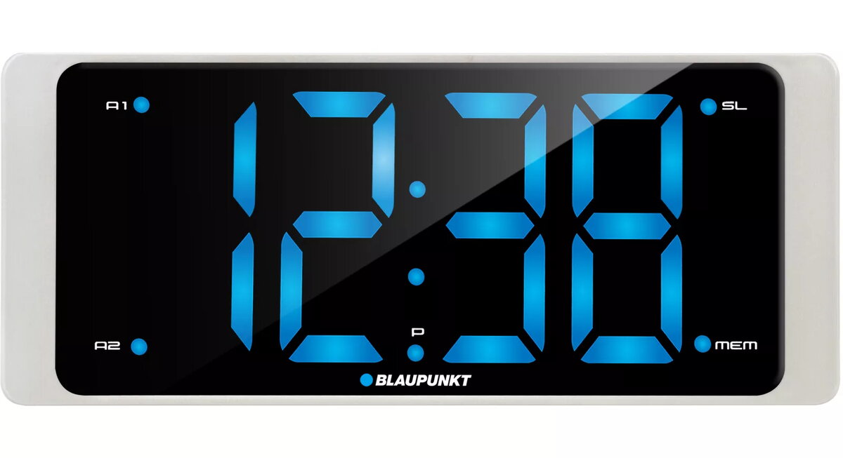 Digitālais modinātājs BLAUPUNKT CR16WH — LCD
