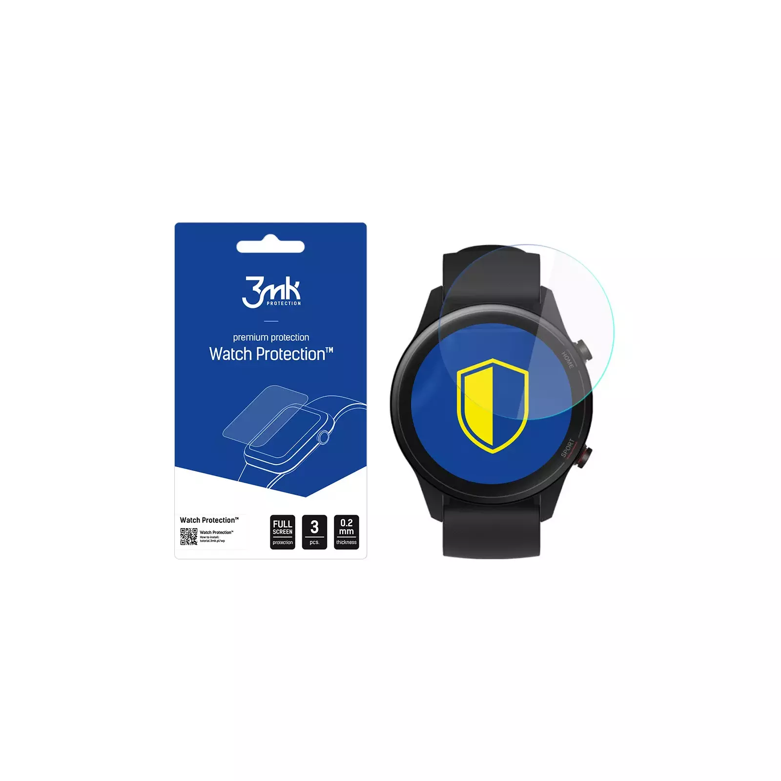 Mi watch screen discount protector