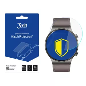 Защитное стекло 3MK FlexibleGlass Lite для Huawei Watch GT 2 Pro Classic (совместимо с моделью часов) — гибкое закалённое покрытие
