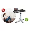 Laptop stand Techly Universal Adjustable Trolley for Notebook Projector Photo 11