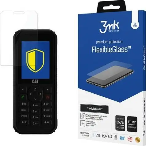 3MK FlexibleGlass ekrāna aizsargstikls Cat B40