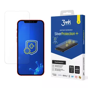 Защитная пленка 3MK SilverProtect+ для iPhone 13 — влажная установка, антимикробная